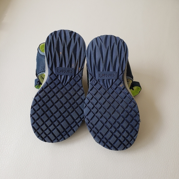 Blue Carters s8 Light Up Velcro Sandals - Picture 5 of 7